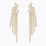Caroline Svedbom - Amy Earrings Crystal Gold