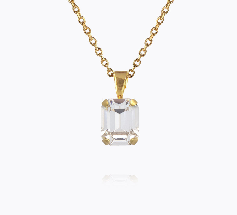 Caroline Svedbom - Lydia Necklace Crystal Gold