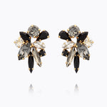 Caroline Svedbom - Talia Earcuffs Black Combo Gold
