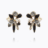 Caroline Svedbom - Talia Earcuffs Black Combo Gold