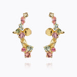 Caroline Svedbom - Mirabel Earrings Rainbow Combo Gold