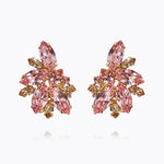 Caroline Svedbom - Iris Earcuffs Light Rose Silk Gold