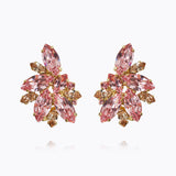 Caroline Svedbom - Iris Earcuffs Light Rose Silk Gold