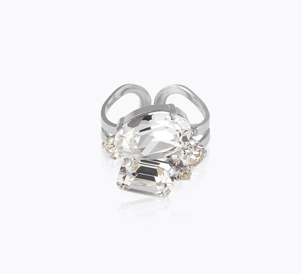 Caroline Svedbom - Mini Carolina Ring Crystal Rhodium