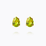 Caroline Svedbom - Superpetite Drop Earrings Citrus Green Gold