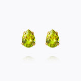 Caroline Svedbom - Superpetite Drop Earrings Citrus Green Gold