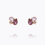 Caroline Svedbom - Alisia Earring Violet Combo Gold