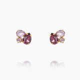 Caroline Svedbom - Alisia Earring Violet Combo Gold
