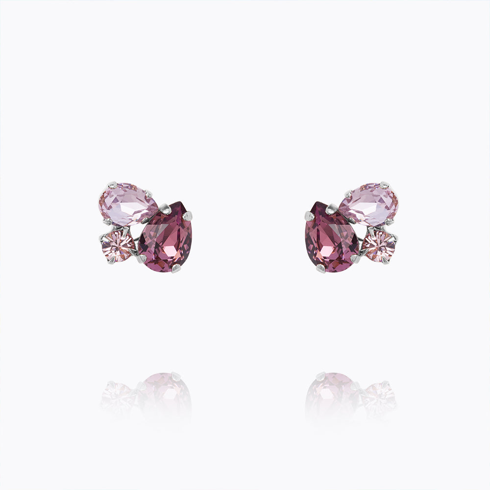 Caroline Svedbom - Alisia Earring Violet Combo Rhodium
