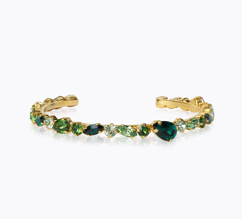 Caroline Svedbom - Antonia Bangle Green Combo Gold