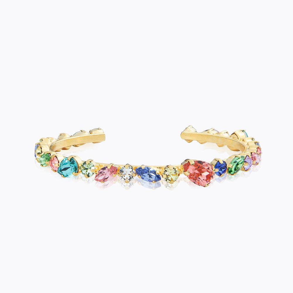 Caroline Svedbom - Antonia Bangle Rainbow Combo Gold