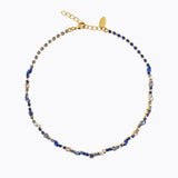Caroline Svedbom - Antonia Necklace Blue Combo Gold