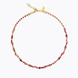 Caroline Svedbom - Antonia Necklace Rose Combo Gold