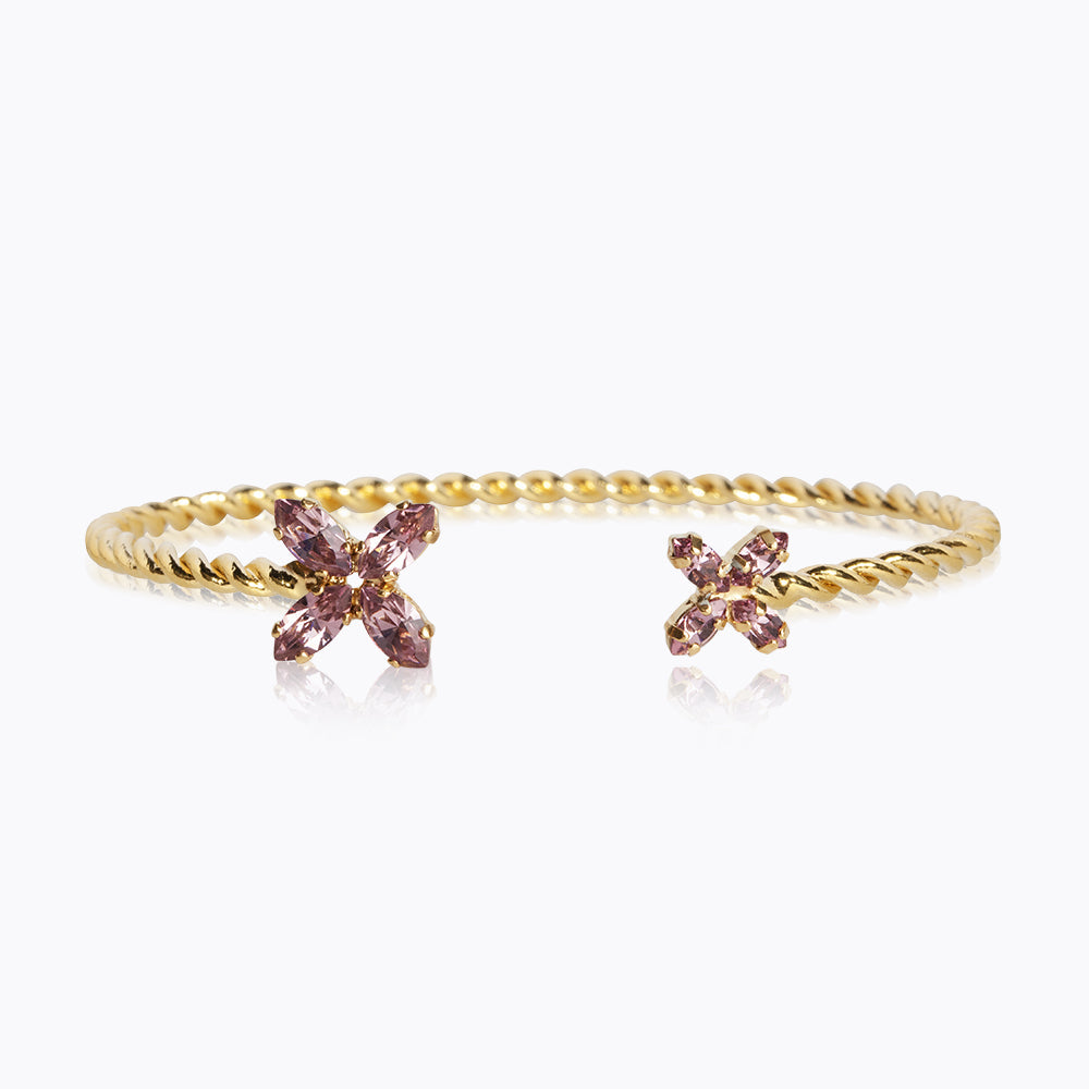 Caroline Svedbom - Crystal Star Bracelet Light Amethyst Gold