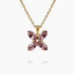 Caroline Svedbom - Crystal Star Necklace 50 Light Amethyst Gold