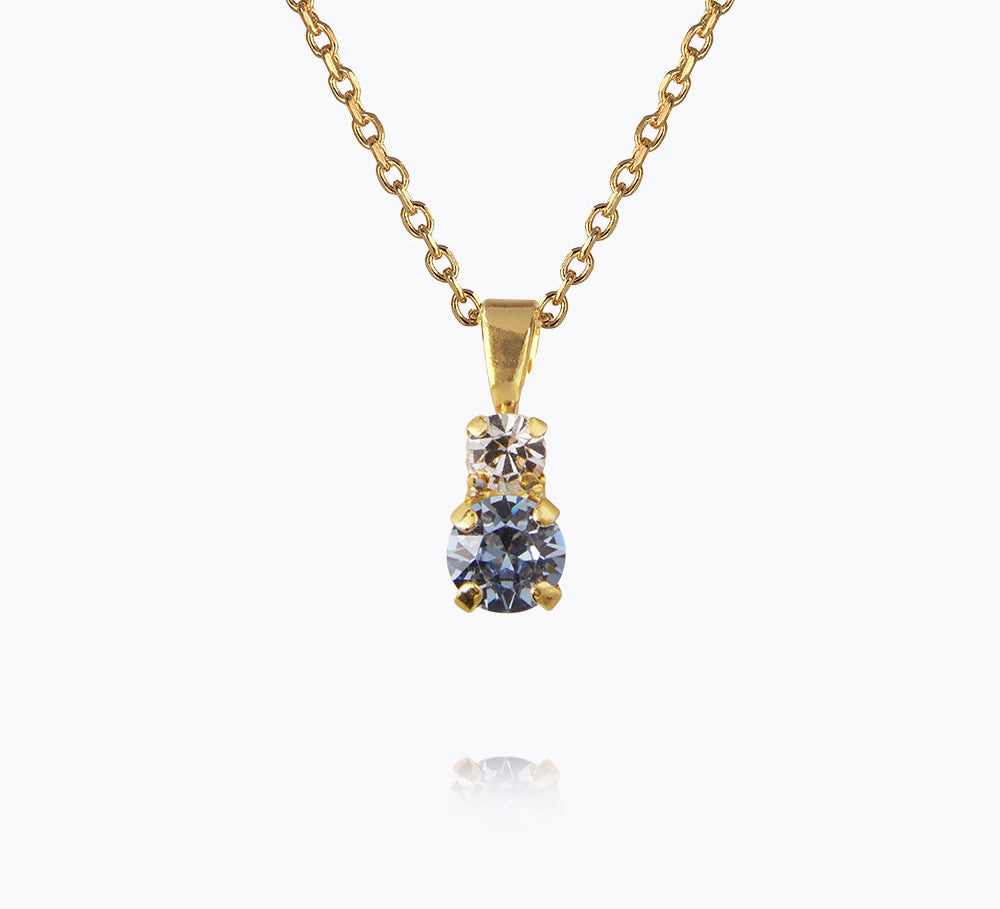 Caroline Svedbom - Leah Necklace Blue Combo Gold