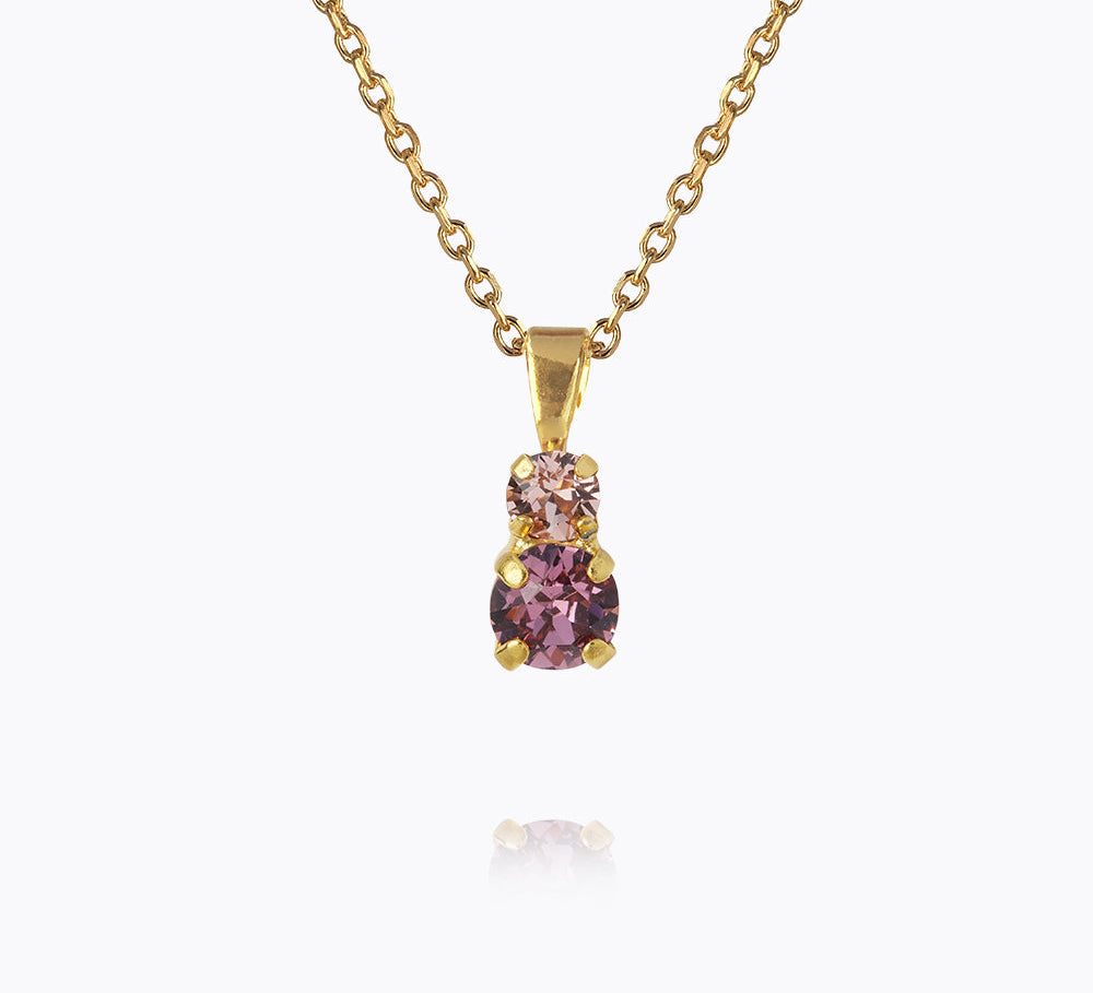 Caroline Svedbom - Leah Necklace Iris Combo Gold