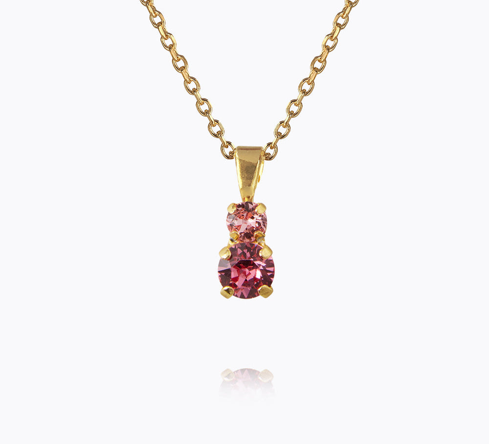 Caroline Svedbom - Leah Necklace Rose Combo Gold
