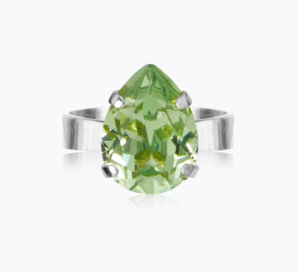 Mini Drop Ring / Peridot