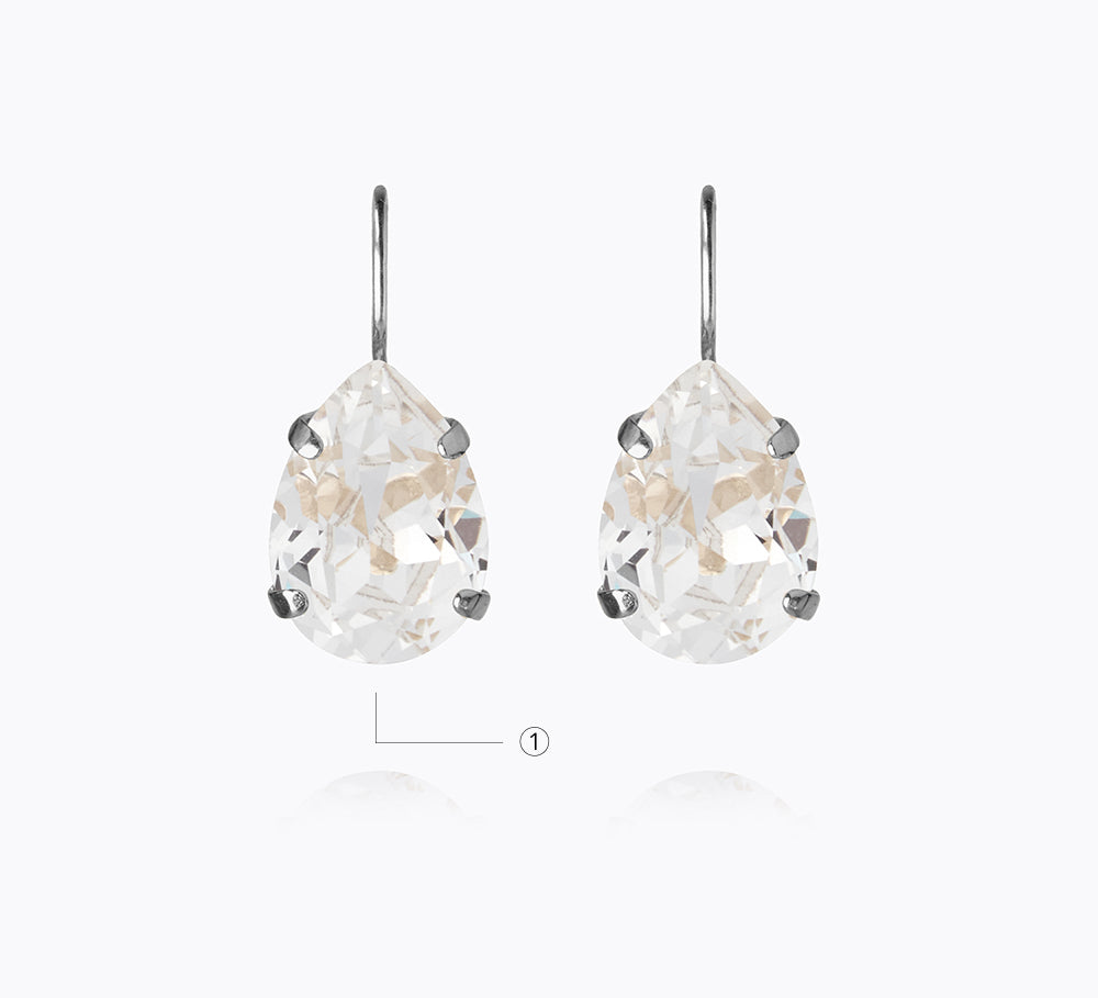 Mini Drop Clasp Earrings / Any Color