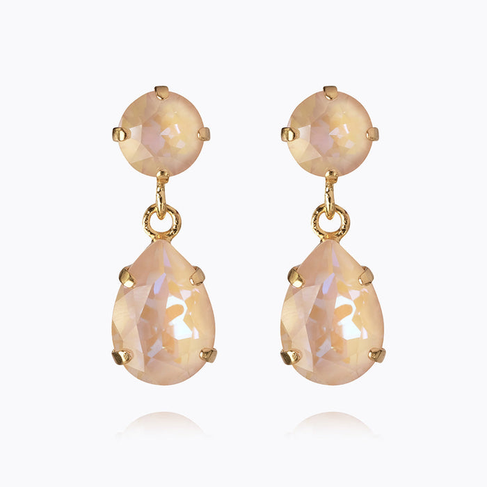 Caroline Svedbom - Mini Drop Earrings Ivory Cream Delite Gold