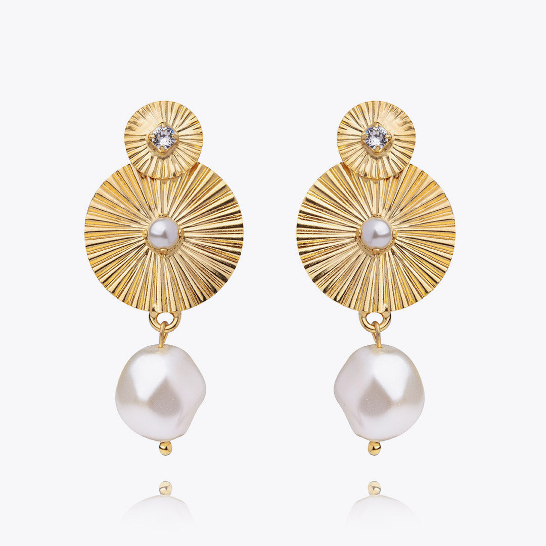 Caroline Svedbom - Odessa Pearl Earrings