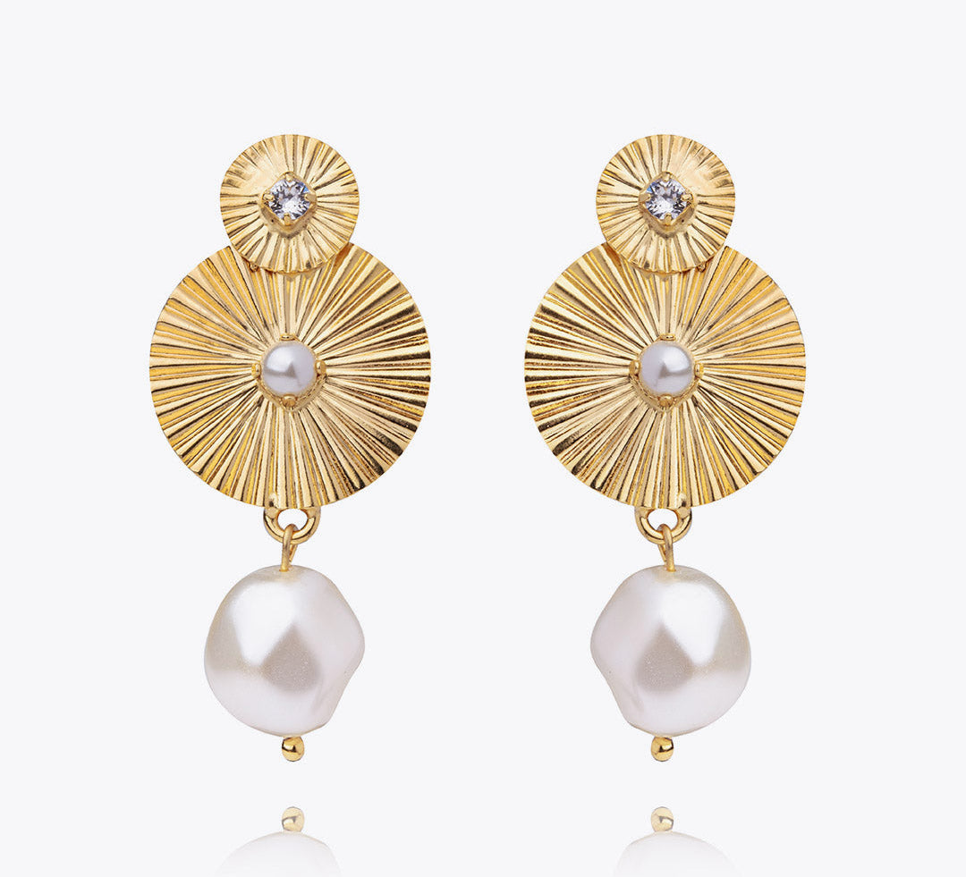 Caroline Svedbom - Odessa Pearl Earrings