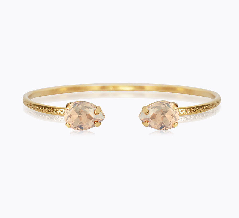 Caroline Svedbom - Petite Drop Bracelet Golden Shadow Gold
