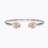 Caroline Svedbom - Petite Drop Bracelet Golden Shadow Rhodium
