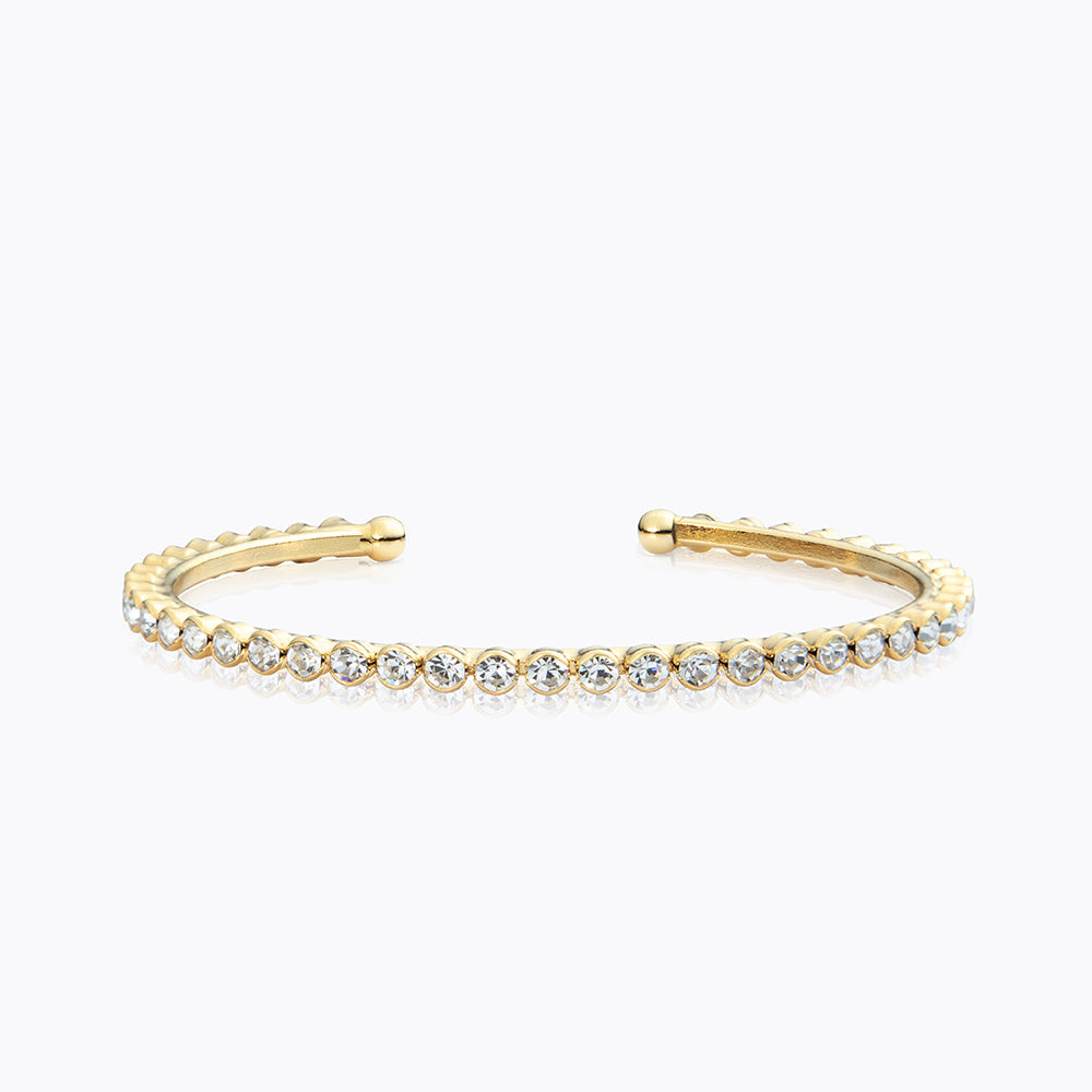 Caroline Svedbom - Siri Bangle Crystal Gold
