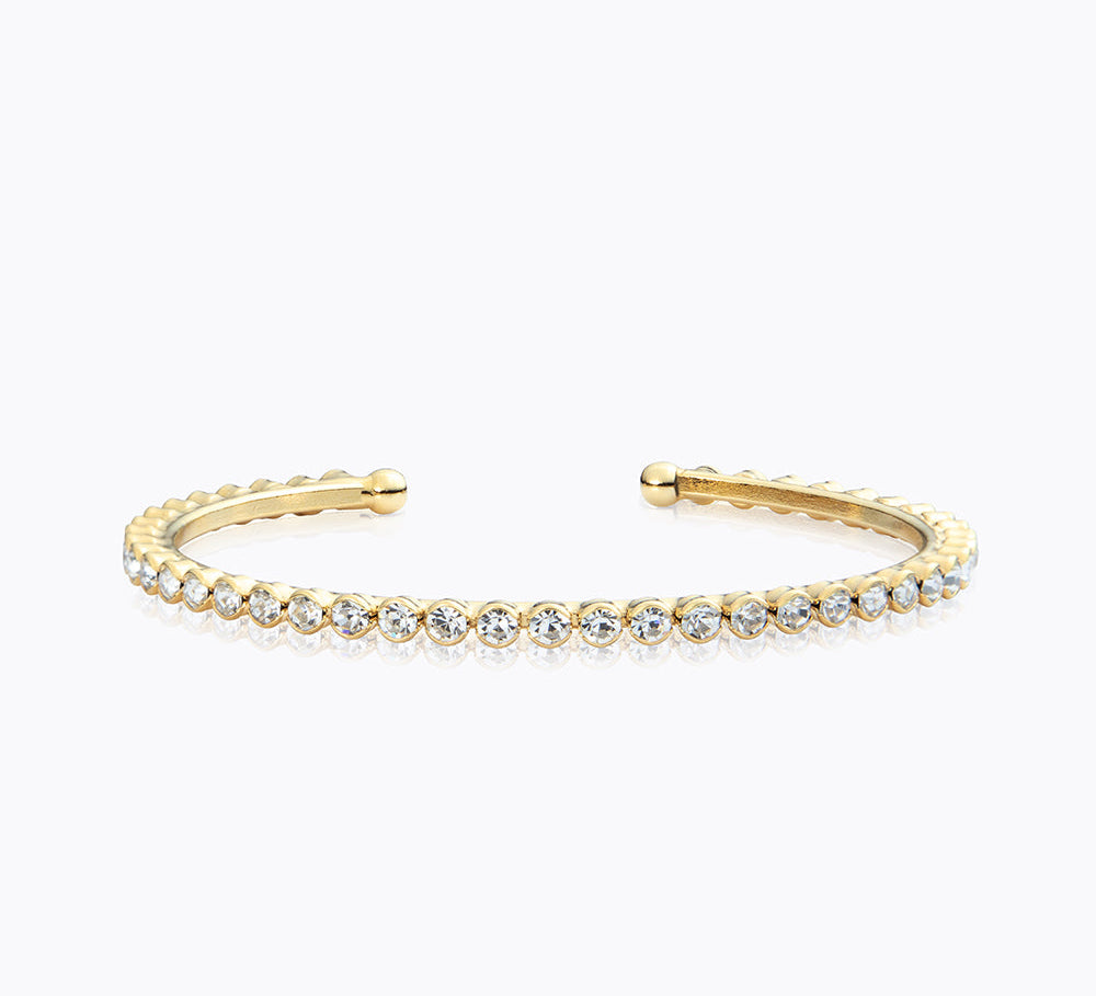 Caroline Svedbom - Siri Bangle Crystal Gold