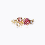 Caroline Svedbom - Stardust Ring Rose Combo Gold