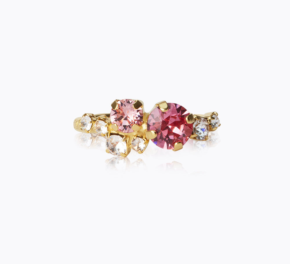 Caroline Svedbom - Stardust Ring Rose Combo Gold