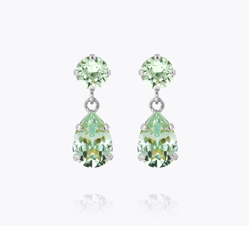 Mini Drop Earrings / Chrysolite