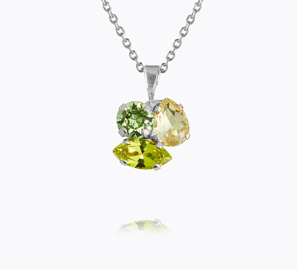 Ana Necklace / Lime Combo