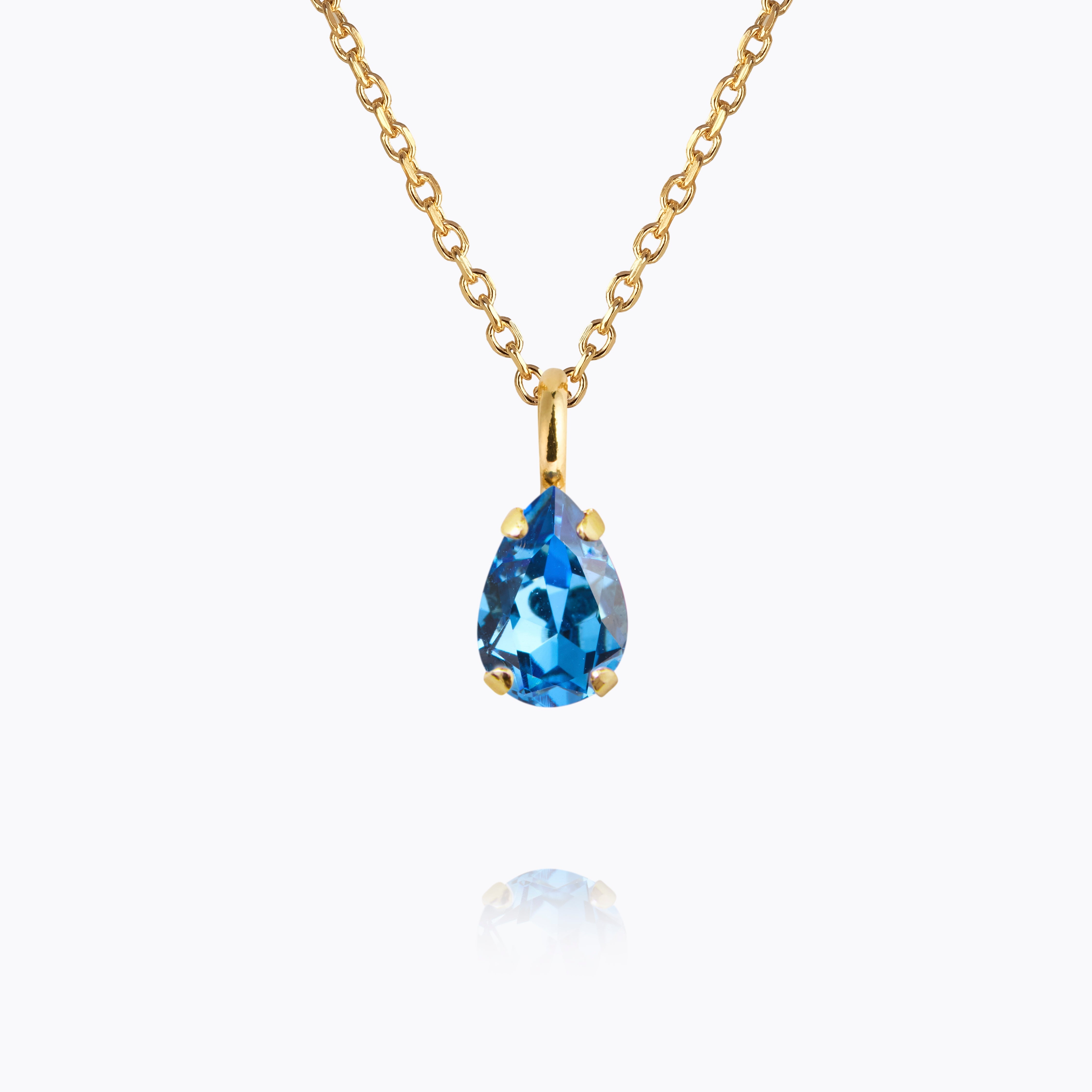 Caroline Svedbom - Amelia Necklace Recreated Iceblue Gold