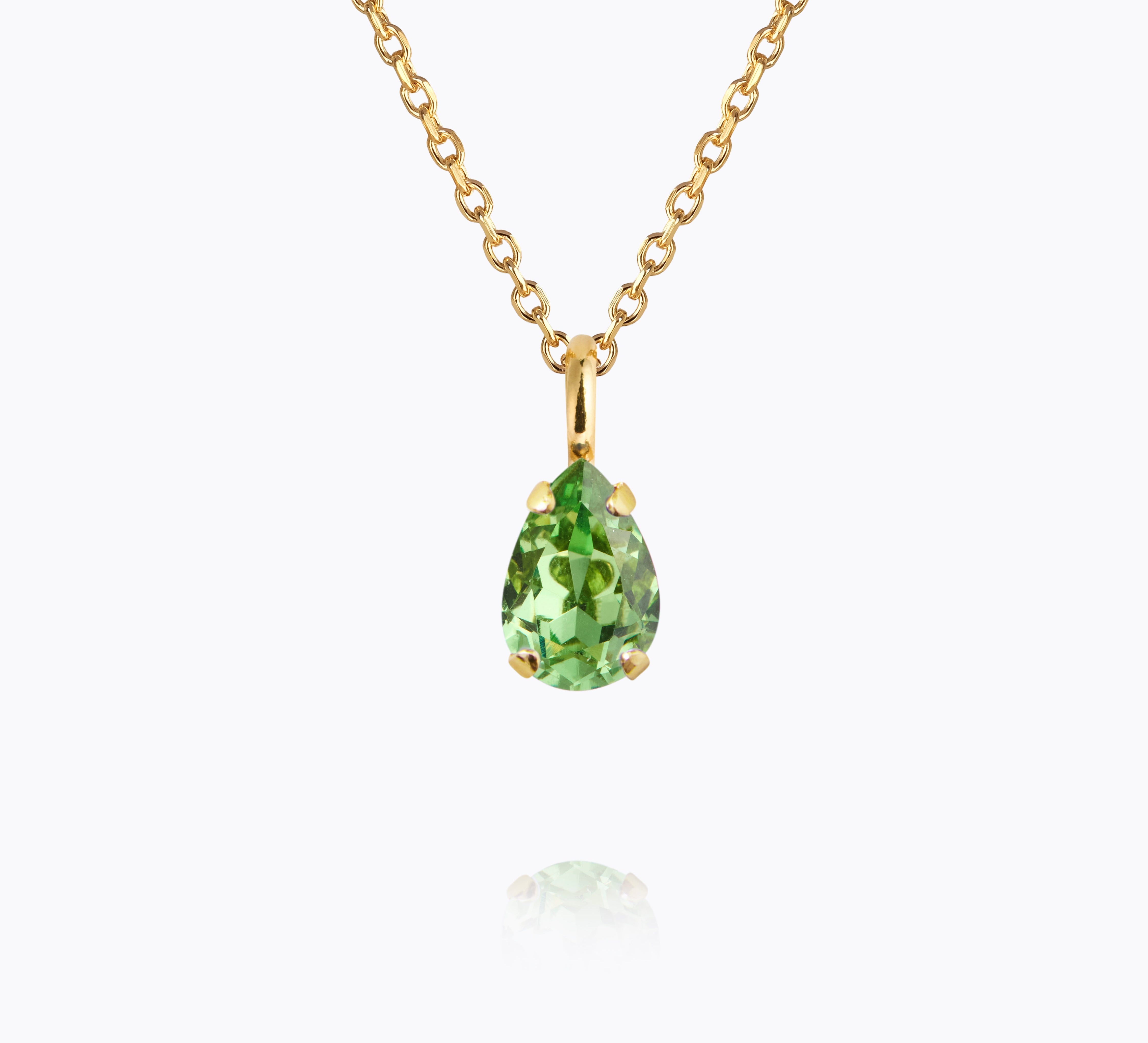 Caroline Svedbom - Amelia Necklace Recreated Peridot Gold