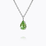 Caroline Svedbom - Amelia Necklace Recreated Peridot Rhodium