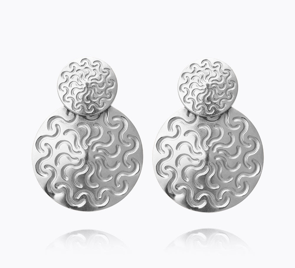 Caroline Svedbom - Amaya Earrings Rhodium Rhodium