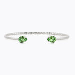 Caroline Svedbom - Amelia Bracelet Recreated Peridot Rhodium