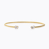 Caroline Svedbom - Amelia Bracelet Crystal Gold