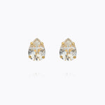 Caroline Svedbom - Amelia Stud Earrings Crystal Gold