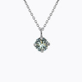 Caroline Svedbom - Natti Stud Necklace Light Azore Rhodium