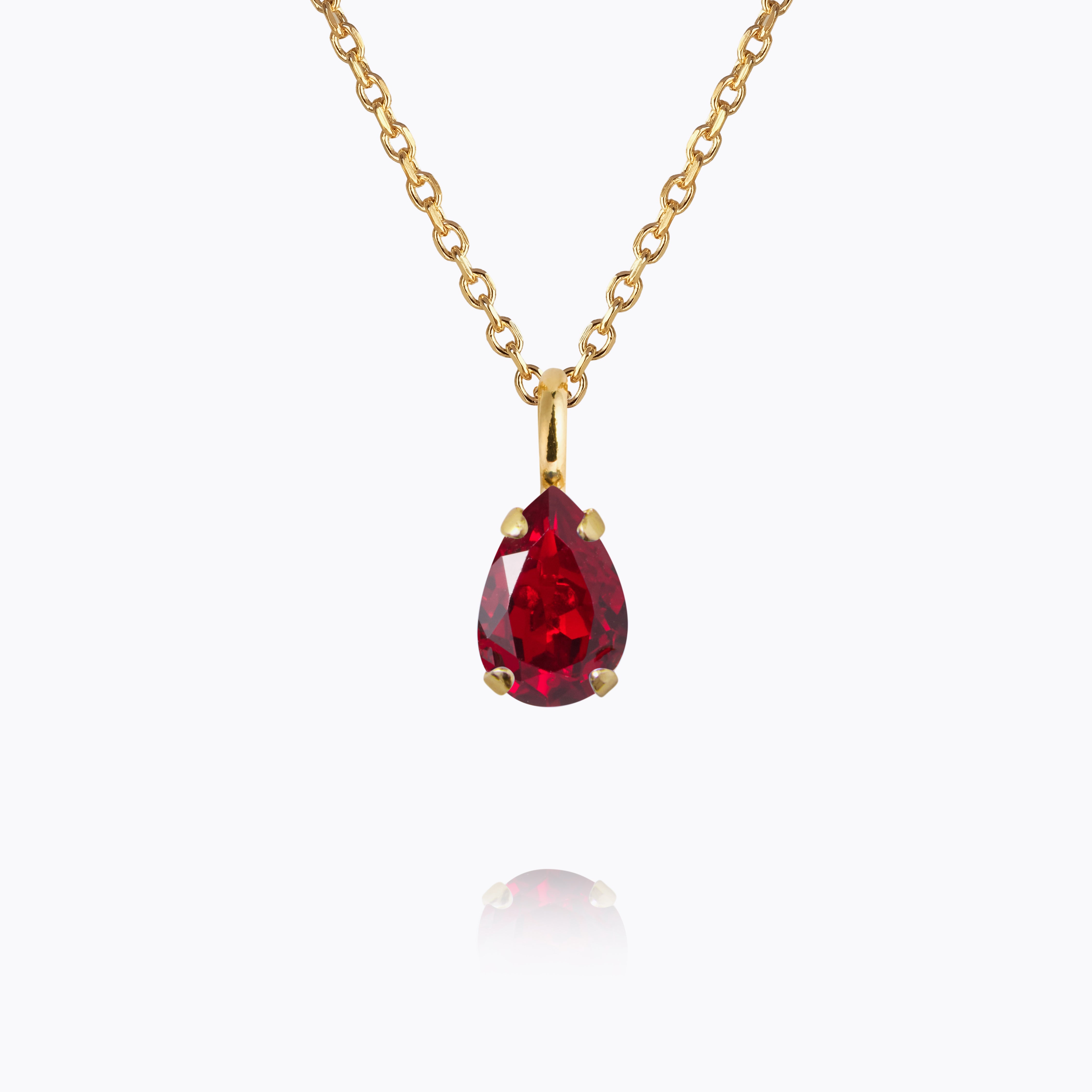 Caroline Svedbom - Childhood Birthstone Necklace July Gold
