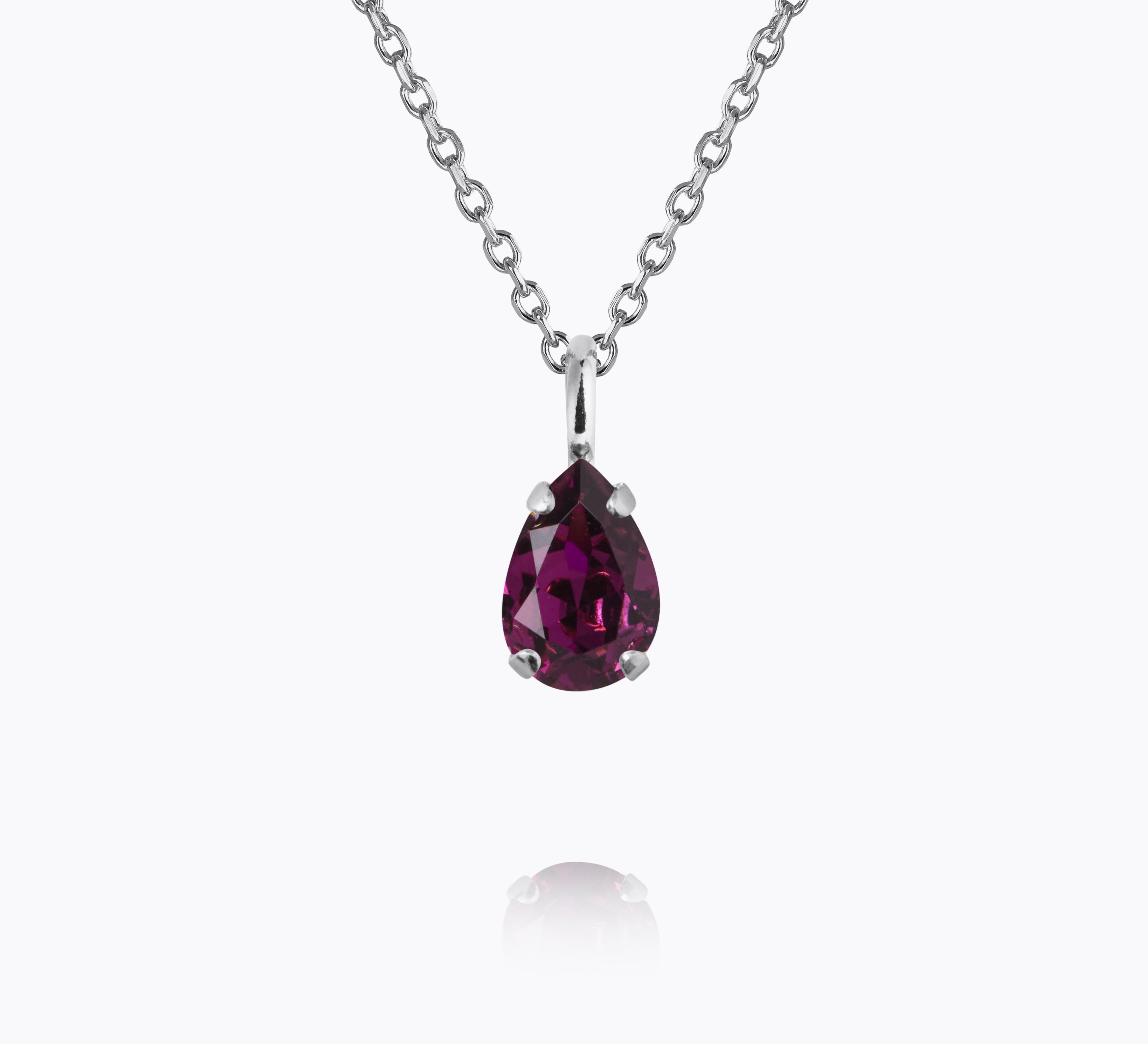 Childhood Birthstone Necklace / February