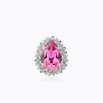 Caroline Svedbom - Classic Gemma Ring Dark Rose Rhodium