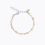 Caroline Svedbom - Calanthe Bracelet Golden Combo Rhodium