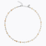 Caroline Svedbom - Calanthe Necklace Golden Combo Rhodium