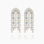 Caroline Svedbom - Cirelle Earrings Azore Combo Rhodium