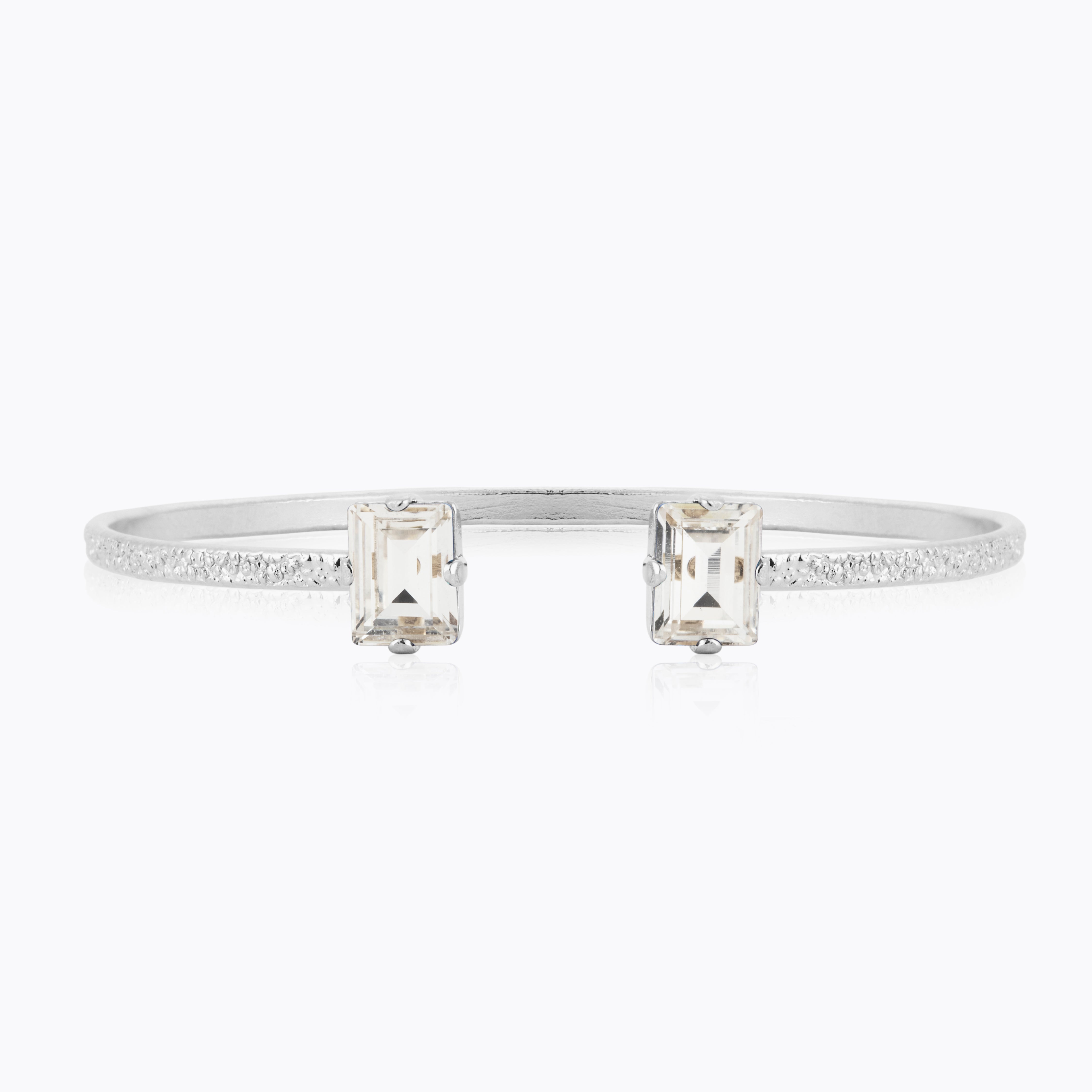 Caroline Svedbom - Diora Stud Bracelet Crystal Rhodium